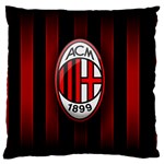 Ac Milan Logo Standard Flano Cushion Case (One Side)