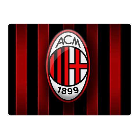 Ac Milan Logo Double Sided Flano Blanket (Mini) from ArtsNow.com 35 x27  Blanket Front