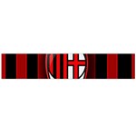 Ac Milan Logo Flano Scarf (Large)