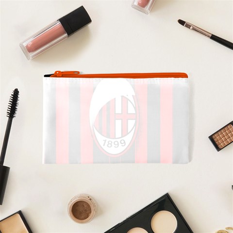 Ac Milan Logo Cosmetic Bag (XS) from ArtsNow.com Front