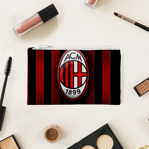 Ac Milan Logo Cosmetic Bag (XS) from ArtsNow.com Front