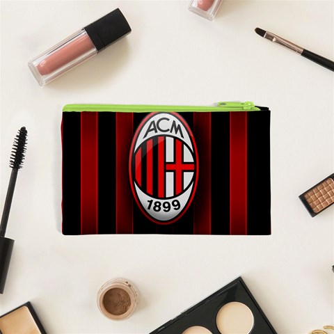Ac Milan Logo Cosmetic Bag (XS) from ArtsNow.com Back