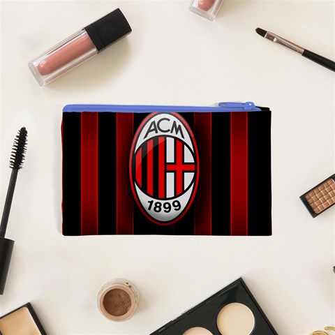 Ac Milan Logo Cosmetic Bag (XS) from ArtsNow.com Back