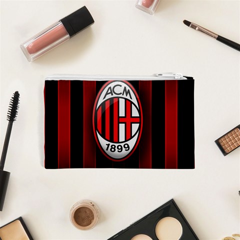 Ac Milan Logo Cosmetic Bag (XS) from ArtsNow.com Back