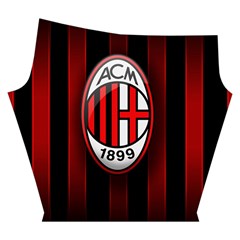 Ac Milan Logo Yoga Cropped Leggings from ArtsNow.com Right
