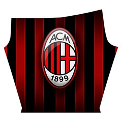 Ac Milan Logo Yoga Cropped Leggings from ArtsNow.com Left