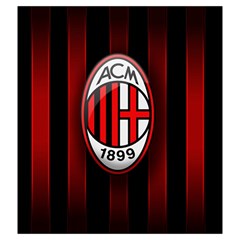 Ac Milan Logo Drawstring Pouch (XXL) from ArtsNow.com Back