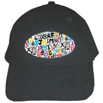 Alpha Pattern Black Cap