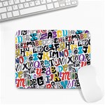 Alpha Pattern Small Mousepad