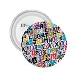 Alpha Pattern 2.25  Button