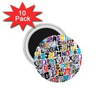 Alpha Pattern 1.75  Magnet (10 pack) 