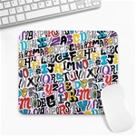 Alpha Pattern Large Mousepad