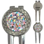 Alpha Pattern 3-in-1 Golf Divot
