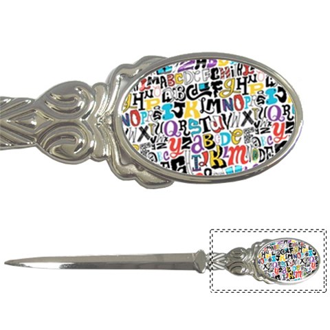 Alpha Pattern Letter Opener from ArtsNow.com Front