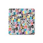 Alpha Pattern Magnet (Square)