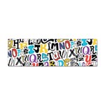 Alpha Pattern Sticker Bumper (10 pack)