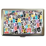 Alpha Pattern Cigarette Money Case