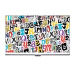 Alpha Pattern Business Card Holder