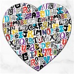 Alpha Pattern Jigsaw Puzzle (Heart)