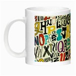 Alpha Pattern Night Luminous Mug