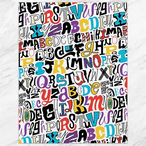 Alpha Pattern Canvas 12  x 16  from ArtsNow.com 11.86 x15.41  Canvas - 1