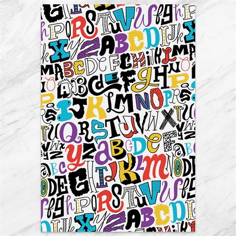 Alpha Pattern Canvas 12  x 18  from ArtsNow.com 11.88 x17.36  Canvas - 1