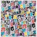 Alpha Pattern Canvas 20  x 20 