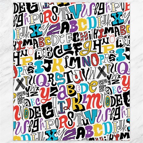 Alpha Pattern Canvas 20  x 24  from ArtsNow.com 19.57 x23.15  Canvas - 1