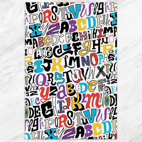 Alpha Pattern Canvas 24  x 36  from ArtsNow.com 23.35 x34.74  Canvas - 1