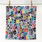 Alpha Pattern Face Towel