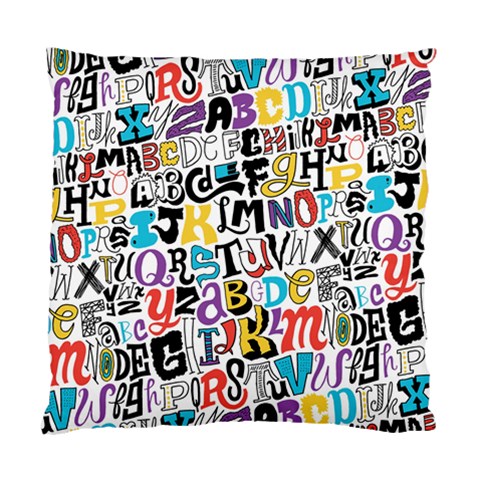 Alpha Pattern Standard Cushion Case (Two Sides) from ArtsNow.com Back