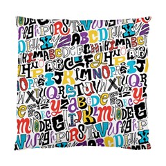 Alpha Pattern Standard Cushion Case (Two Sides) from ArtsNow.com Back