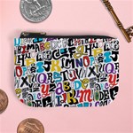 Alpha Pattern Mini Coin Purse