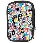 Alpha Pattern Compact Camera Leather Case