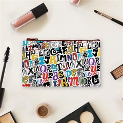 Alpha Pattern Cosmetic Bag (Small) from ArtsNow.com Front