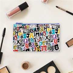Alpha Pattern Cosmetic Bag (Small) from ArtsNow.com Front