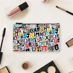 Alpha Pattern Cosmetic Bag (Small) from ArtsNow.com Front