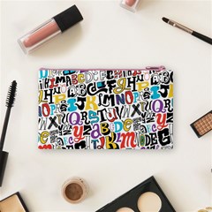 Alpha Pattern Cosmetic Bag (Small) from ArtsNow.com Back