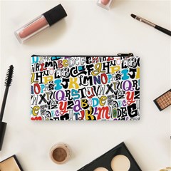 Alpha Pattern Cosmetic Bag (Small) from ArtsNow.com Back