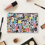 Alpha Pattern Cosmetic Bag (Medium)