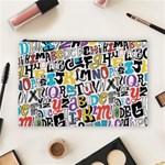 Alpha Pattern Cosmetic Bag (Large)