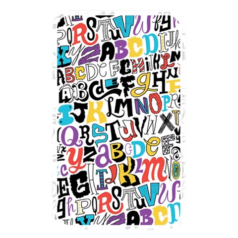 Alpha Pattern Memory Card Reader (Rectangular) from ArtsNow.com Front