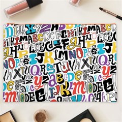 Alpha Pattern Cosmetic Bag (XXL) from ArtsNow.com Front