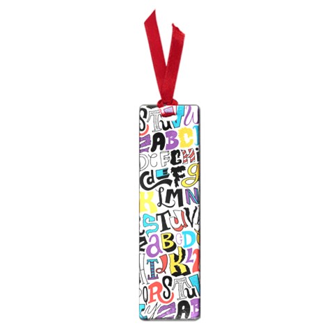 Alpha Pattern Small Book Mark from ArtsNow.com Front