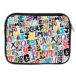 Alpha Pattern Apple iPad 2/3/4 Zipper Case
