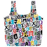 Alpha Pattern Full Print Recycle Bag (XL)