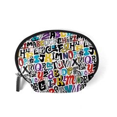 Alpha Pattern Accessory Pouch (Small) from ArtsNow.com Back