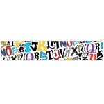 Alpha Pattern Flano Scarf (Large)