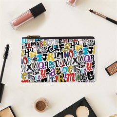 Alpha Pattern Cosmetic Bag (XS) from ArtsNow.com Front