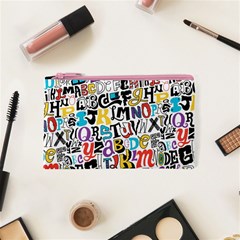 Alpha Pattern Cosmetic Bag (XS) from ArtsNow.com Front